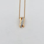 Diamond 18ct Gold Necklace