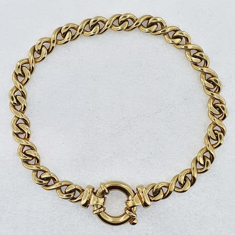 9ct Gold Infinity Bracelet – The Goldsmiths Gallery Limited