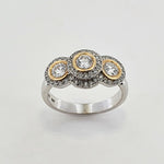 Diamond 18ct Gold Three Stone Ring