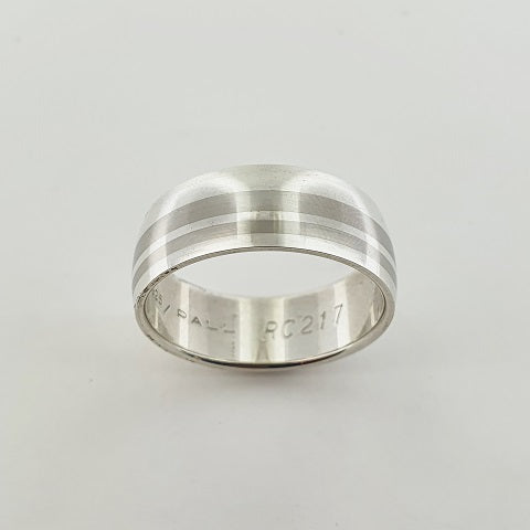 Palladium & Sterling Silver Ring