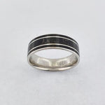 Sterling Silver & Ceramic Ring