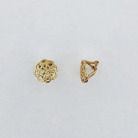 9ct Yellow Gold Clip On Earrings