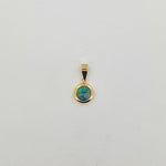 Opal 14ct Gold Pendant