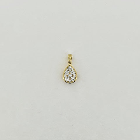 Diamond 18ct Gold Pendant