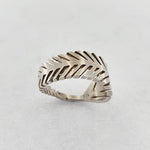 Sterling Silver Fern Ring