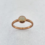 Opal 9ct Rose Gold Ring