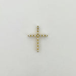 Diamond 9ct Gold Cross Pendant