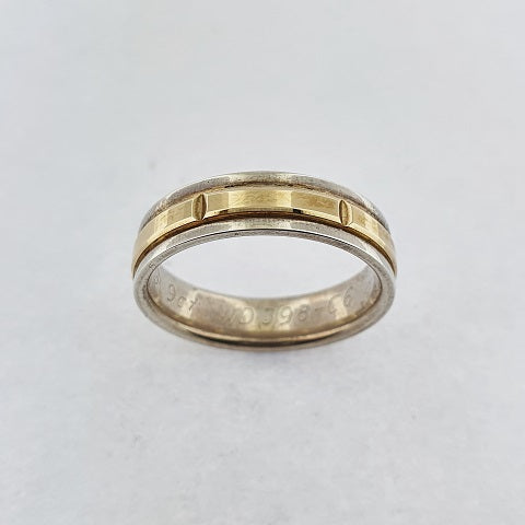 9ct Gold & Sterling Silver Ring